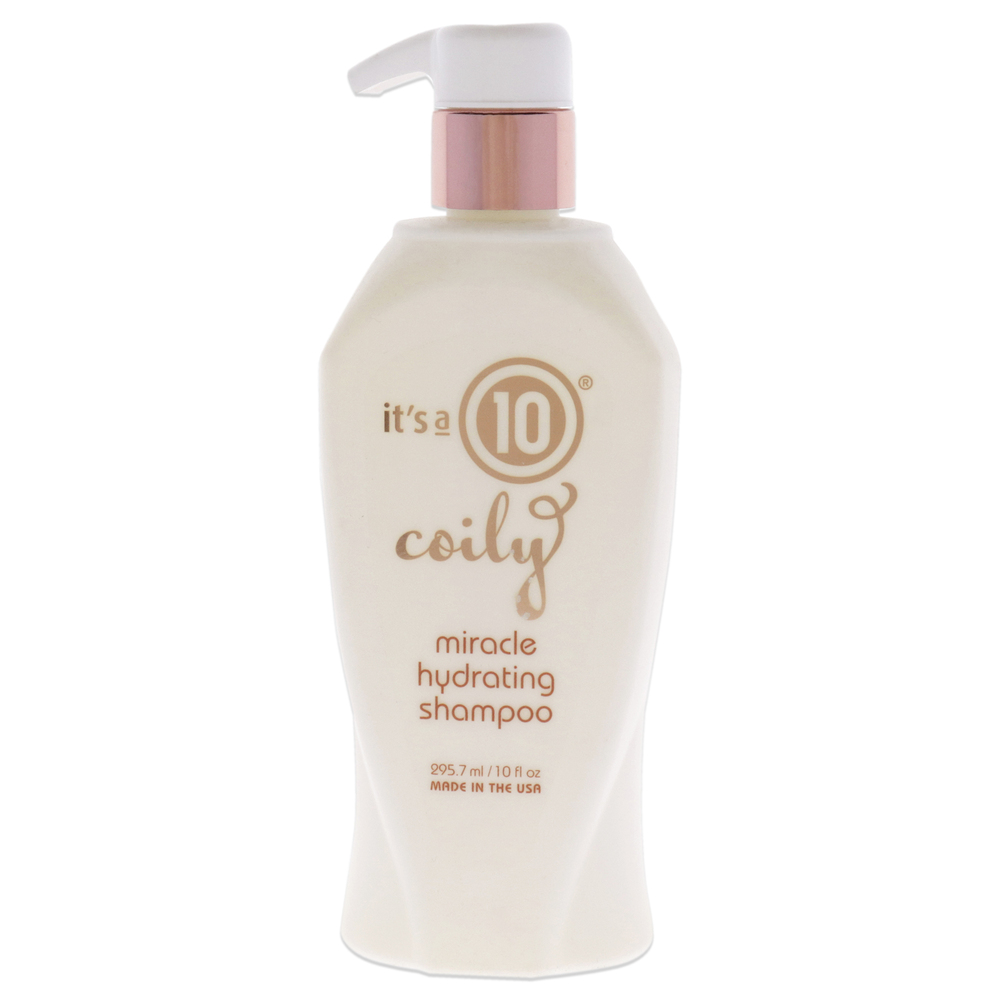 Coily Miracle Hydrating Shampoo by Its A 10 for Unisex - 10 oz Shampoo